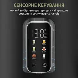 Електрочайник QUIN Black (KTL-303) - мініатюра 4