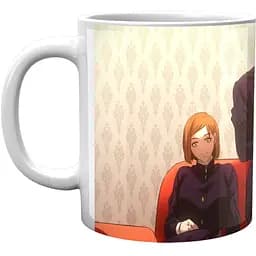 Кружка GeekLand Jujutsu Kaisen Магічна Битва Ітадорі Нобара Мегумі Годжо JK.02.23