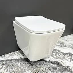 Підвісний унітаз VBI Caprera white VBI-020300, Білий - мініатюра 2