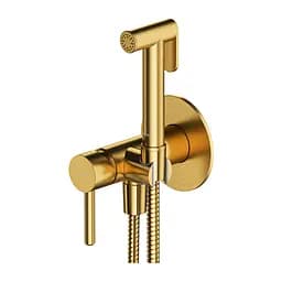 Набір гігієнічного душу прихованого монтажу Omnires Y brushed gold SYSYBI2GLB, Золотий