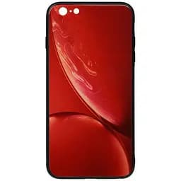 Чохол-накладка Toto Print Glass Space Case Apple iPhone 6 Plus/6S Plus Red