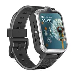 Дитячий смарт-годинник Wonlex KT42 годинник-телефон з відеодзвінком GPS WI-FI і SIM-картою Black (19141)