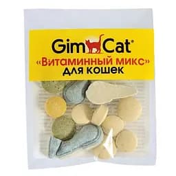 Витамины для кошек GimCat Витаминный микс 12 шт.