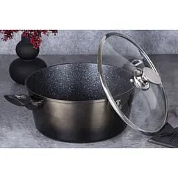 Каструля Berlinger Haus Shiny Black Metallic Line з кришками 2.5 л 20х10.4 см коричнева (BH 6604) - мініатюра 4