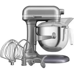 Планетарний міксер KitchenAid Heavy Duty з підйомною чашею 6.6 л сріблястий (5KSM70JPXECU) - мініатюра 6