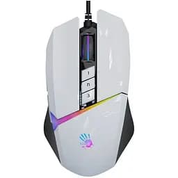 Миша ігрова A4Tech W60 Max Bloody Panda White