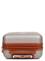 Валіза маленька S ABS-пластик Worldline Airtex 629 56×36×22см 38л Шампань - мініатюра 9