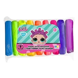 Набор для лепки с воздушным пластилином L.O.L. Surprise! Lovin LOL70193, 9 цветов неон