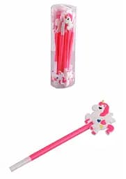 Ручка кулькова Єдиноріг-серця, 12 шт., 24x36 см, 328