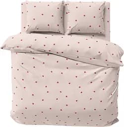 Комплект постільної білизни Lelit Євро блідо-рожевий 200 х 215 см P-0156/1 (le2000000284972)