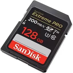 Карта памяти SDXC SanDisk Extreme PRO 128Gb U3 V30 (140Mb/s) SDSDXXD-128G-GN4IN