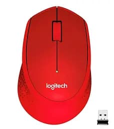 Беспроводная мышь Logitech M330 Silent Plus Red (910-004911)