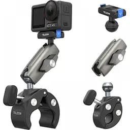Кріплення на кермо або на трубу Telesin S3-HBM-14-TDJ для екшн-камери DJI Action 6/5/Osmo 360 - мініатюра 2