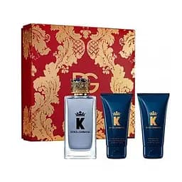 Набор Dolce Gabbana K 100 мл туалетная вода, 50 мл гель для душа, 50 мл бальзам после бритья