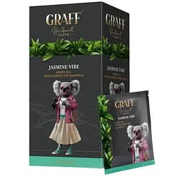Чай зеленый Graff Jasmine Vibe в пакетиках 30 г (1.5 г x 20 шт.)