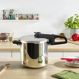 Скороварка Tefal Secure Trendy з паровим кошиком 8 л (P2584401) - мініатюра 4