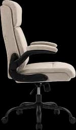 Офісне крісло GT Racer бежеве (B-3021 Fabric Beige) - мініатюра 4
