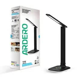 Светодиодный настольный светильник Ardero DE1729ARD 9Вт черный