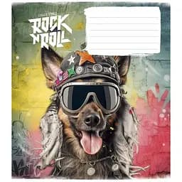 Тетрадь общая Школярик Star Rock star в ячейку 12 листов 30 шт. (012-3277K)