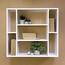 Полиця Hopanchuk Furniture Саванна біла (81C1)