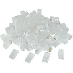 Коннектор RJ45 UTP 50 шт. Cablexpert модульная вилка позолоченные контакты (LC-8P8C-002/50)