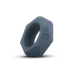 Ерекційне кільце Boners Diamond Cock Ring (Grey): Діамантові грані для стимуляції та витривалості