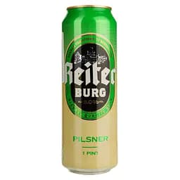 Пиво Reiter Burg Pilsner світле 5% 0.568 л з/б - мініатюра 2
