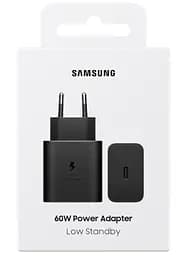 Мережевий зарядний пристрій Samsung 60W Power Adapter (w/o Cable) EP-T6010NBEGWW Black - мініатюра 5