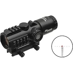 Приціл призматичний Sig Optics BRAVO5 BATTLE SIGHT, 5X32MM HORSESHOE DOT ILLUM RETICLE