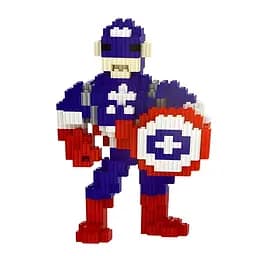 Дитячий конструктор Magic Blocks Капітан Америка на 1031 деталь (7249)