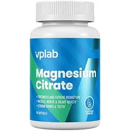 Цитрат магния VPLab Magnesium Citrate, 90 капсул - Срок 02.26