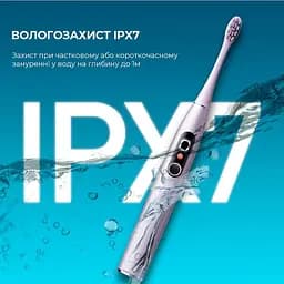 Електрична зубна щітка Oclean X Pro Digital Purple - мініатюра 11