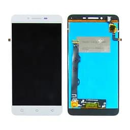 Дисплей для Lenovo A6020a46 Vibe K5 Plus с белым тачскрином