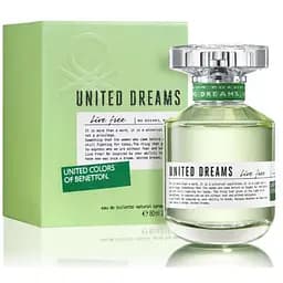 Benetton United Dreams Live Free 80 мл туалетна вода
