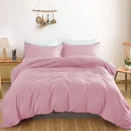 Комплект постельного белья MirSon Satin Light Pro 10-003 Pink 143х210 см розовый (2200010170009)