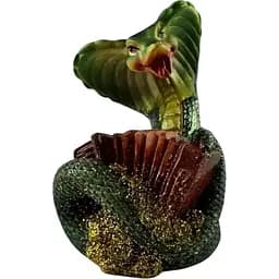 Статуетка Кобра-змія з гармошкою 8.5х6х4.5 см 