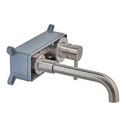 Смеситель для умывальника Mixxus SUS-111 Inner встраиваемый MI6037 Нержавеющая сталь