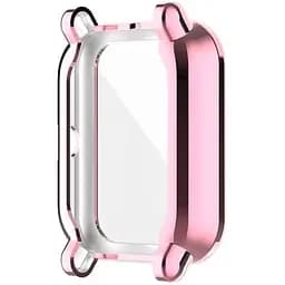 Чохол-накладка DK CDK Silicone Face Case для Xiaomi Amazfit Bip S / 1S / S Lite (012417) (pink rose) - мініатюра 4