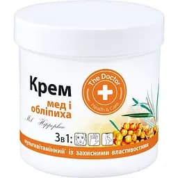 Крем для лица и тела Домашний Доктор Мед и облепиха 250 мл