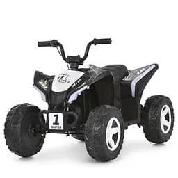 Квадроцикл дитячий 2 мотора 35W акумулятор 12V7-9Ah Bluetooth MP3 USB EVA колеса шкіряне сидіння музика світло камуфляж (M