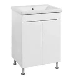 Тумба підлогова ПіК Альба Т1 під раковину Cersanit Como 60 см Білий 30412