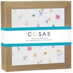 Пелюшка муслінова Cosas Flowers 80х100 см (MuslinDiapers_FlowersMothColor)