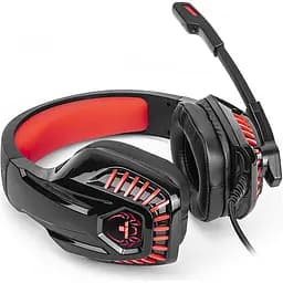 Ігрові навушники REAL-EL GDX-7650 Black/Red (EL124100043) [112560] - мініатюра 5