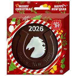 Фігурка з чорного шоколаду Truff Royal Символ року Підкова 45 г