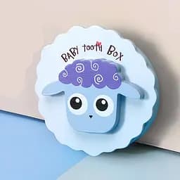 Сувенірна коробка для збереження молочних зубів Tooth Box Баранець Блакитний 50260