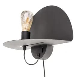 Бра Brille BL-547W/1 E27 BK настенное накладное в спальню