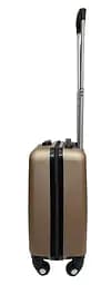 Валіза Easy Move 002 міні XS 40x30x20 см, ABS, 4 колеса, кодовий замок, 20 л, Шампань - мініатюра 4