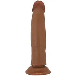 Фалоімітатор Pretty Love Keon 8.4" 21.4 см (коричневий)