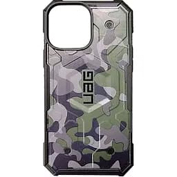 Чехол UAG Pathfinder Camo with MagSafe для Apple iPhone 14 Pro (Green) AAA [76590]