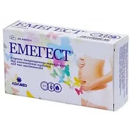 Добавка Adamed Емегест для поліпшення функцій органів травлення у вагітних 20 капсул (1388003)
